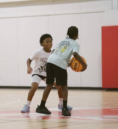 Surge players working on ball handling